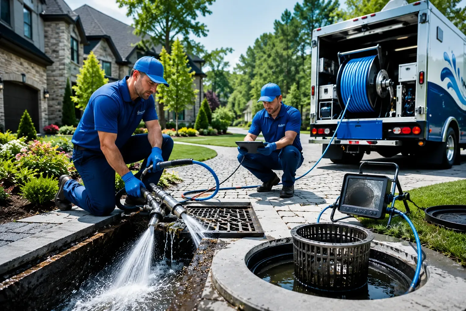 Local outdoor drain cleaning professionals in Pompeii, MI