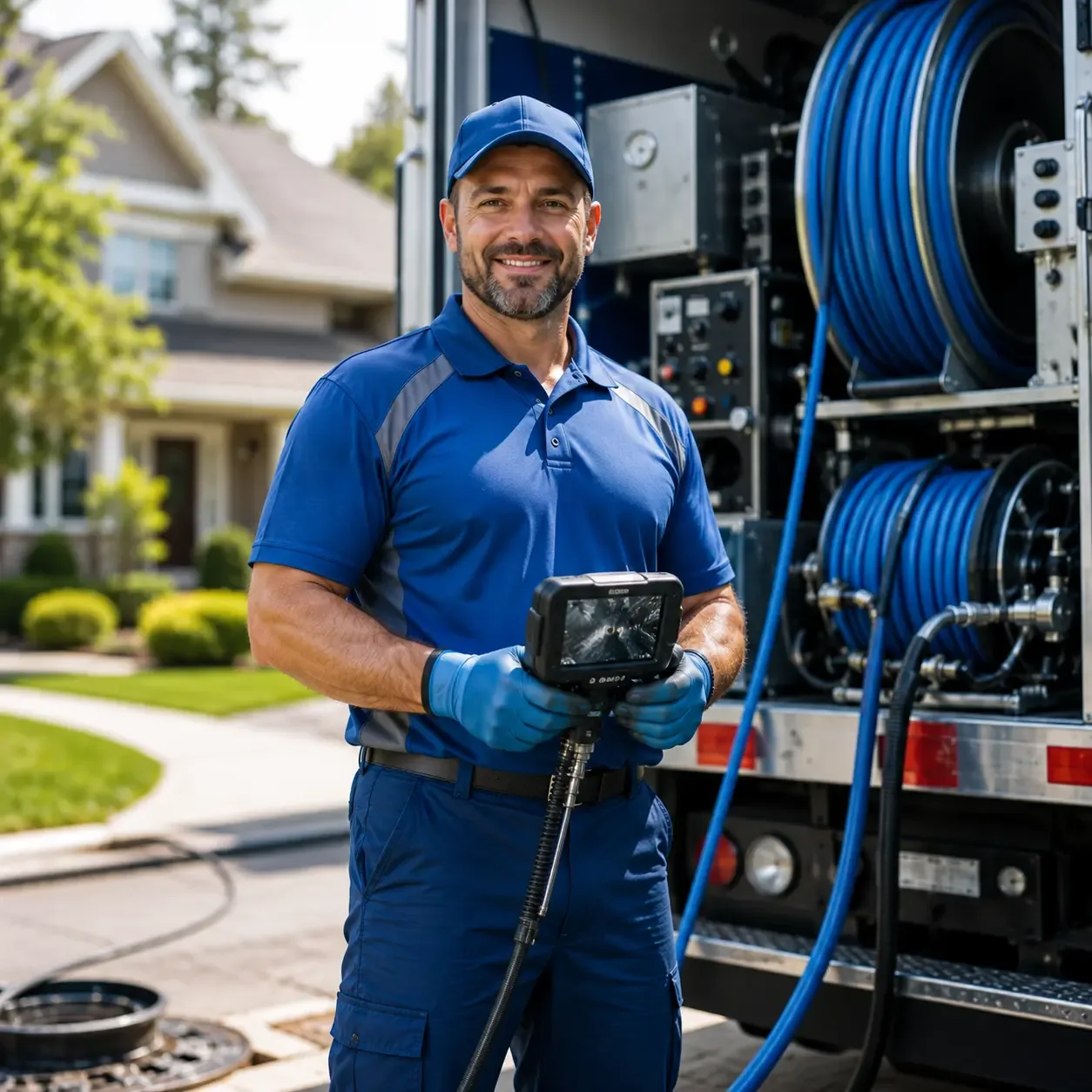Local outdoor drain cleaning specialists in Pompeii, MI